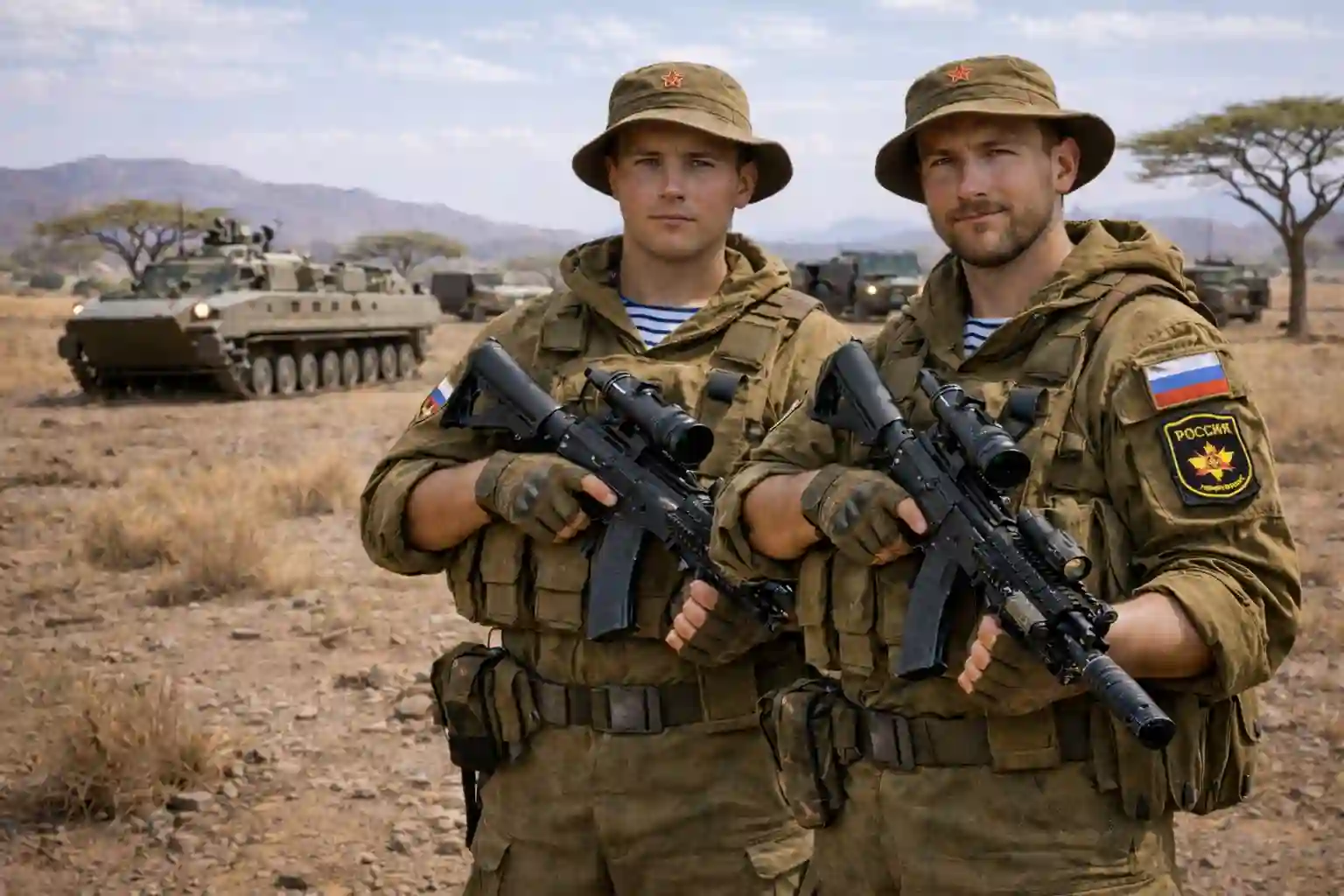 Африканский корпус Министерства обороны РФ 2026 контракт