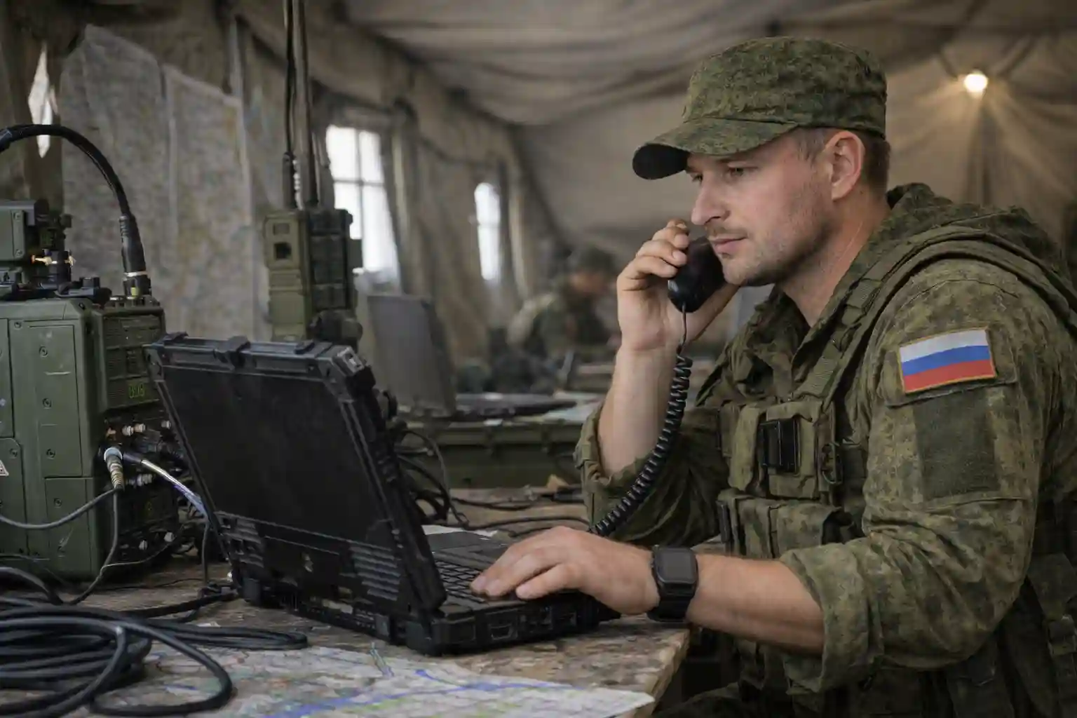 Радист на СВО — работа с аппаратурой связи