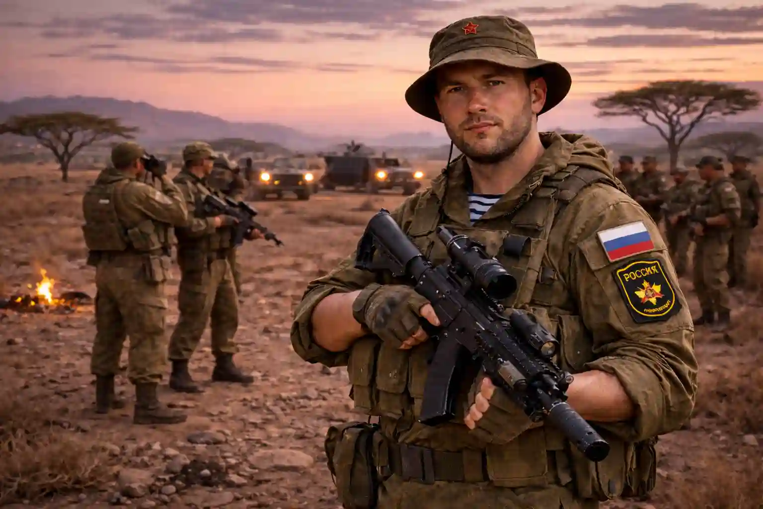 Специалисты Африканского корпуса 2026